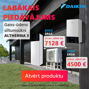 Daikin Altherma 3 Akcijas